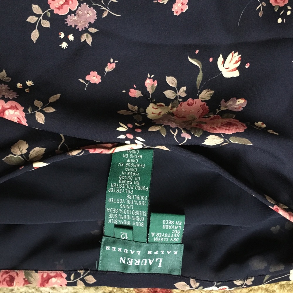 Ralph Lauren Silk Skirt